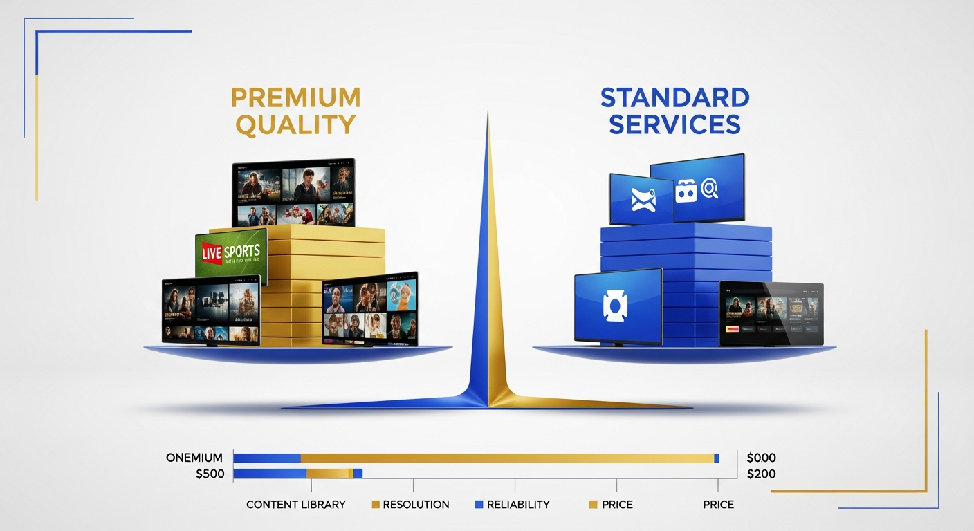 Les Meilleurs Abonnements IPTV 2025 - Comparatif et Avis